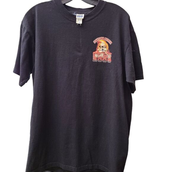 2009 Daytona Beach Bike Week Tee Shirt Size large - Picture 2 of 5
